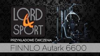 LORD4SPORT - Atlas FINNLO Autark 6600 - Przykładowe ćwiczenia na atlasie