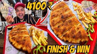 1 Maharaj Garlic Bread खाओ  4100 ₹ Cash ईनाम ले जाओ  ।। Street Challange