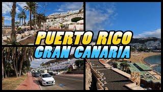 PUERTO RICO Gran Canaria walking tour - Canary Islands (4k)