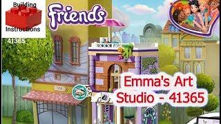 Emma's Art Studio - 41365 | LEGO Friends | LEGO Video-Instructions