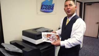 Copiers Santa Rosa CA - Konica Minolta Bizhub Demonstration Video