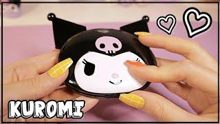 ASMR Decorating the Kuromi Journal  Aesthetic Scrapbooking DIY Journaling | collazip