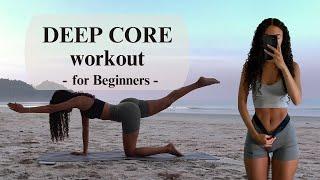 Beginner Deep Core Workout | Strengthen Your Core from Home