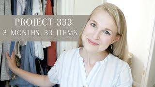 Letting Go : My SUMMER CAPSULE WARDROBE with Project 333