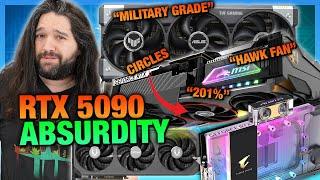 Absolutely Absurd RTX 50 Video Cards: Every 5090 & 5080 Announced So Far