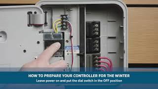 Winterizing a Hunter Irrigation Controller