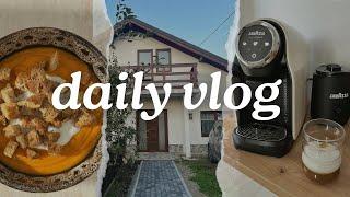 Un Daily Vlog de casă || Am nevoie de părerea voastră | Ne-am schimbat espressorul de cafea