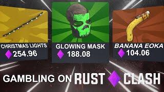 Rust Gambling I Big Balance Highlights On Rustclash!