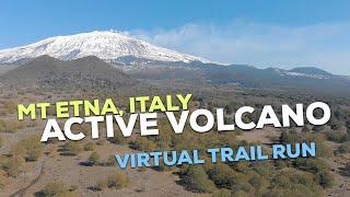 Smoking Volcano: Virtual Trail Run at Sicily's Mount Etna