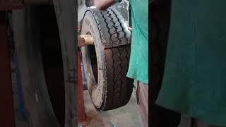 #Jk Tyres 22.5.Tubeless Resoling Radial cooling.rolng Rubber Welding process Retadling #automobile