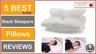  Best Pillow For Back Sleepers Amazon In 2023  Top 5 Tested & Buying Guide