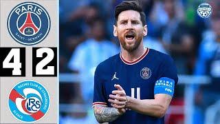 PSG vs Strasbourg 4-2 Extended Highlights & All Goals 2021 HD