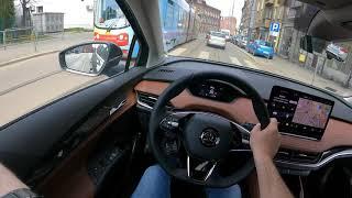 NEW Skoda Enyaq iV 2021  204HP   POV Test Drive #16 ProAVto