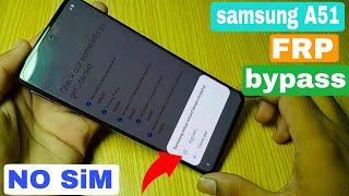 Samsung A51 FRP Bypass Without PC | New Method