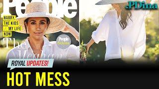 Meghan's Latest Move in People Magazine is a HOT MESS!!! Leaves Harry in a Tough Spot