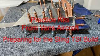 Preparing for Sling TSI Build - Practice Kits from Vans Aircraft