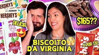 PROVAMOS O BISCOITO DE POLVILHO DA VIRGINIA e outras novidades do mercado