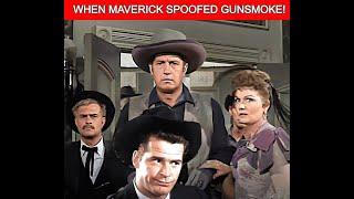 When Maverick Spoofed Gunsmoke in Gun Shy!