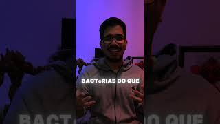 Você sabia que é mais bactéria do que humano? #Microbiota#BemEstar#Ciência#curiosidades