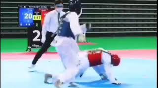 Best Taekwondo Kicks from competitions