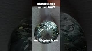 Lustrous green amethyst stone 13.6 CTS www.puritygems.etsy.com