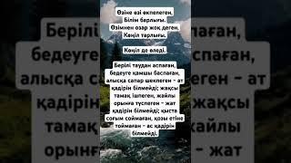 қандай мағыналы сөздер