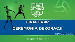 Liga Akademicka AZS | Final Four| Piłka Siatkowa |Ceremonia Dekoracji