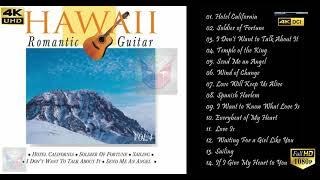 1 HOUR HAWAII ROMANTIC GUITAR Instrumental  - Jena Romantic #4k