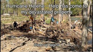 Hurricane Helene - Help has come to my devastated property