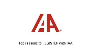 Top Reasons to Register with IAA