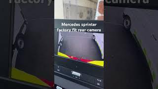 @MercedesBenz sprinter factory fit camera