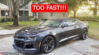  FIRST DRIVE IN MY 2021 CAMARO ZL1!