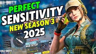 Ultimate Zero Recoil Sensitivity Settings For COD MOBILE New Season 3 2025 For Battle Royale and MP