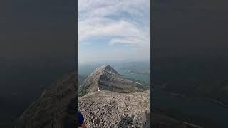 On the way to Mount Buller in Kananaskis Country (July - wildfire smoke)