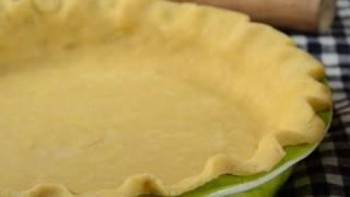 Pie Crust Recipe Demonstration - Joyofbaking.com