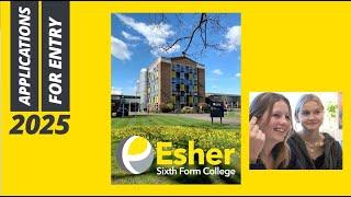 How to Apply to Esher Sixth Form College