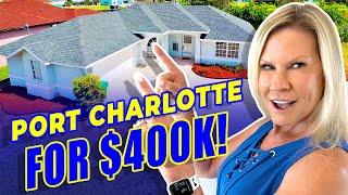 Waterfront Homes $400K In Port Charlotte Florida | Living In South Gulf Cove In Port Charlotte FL