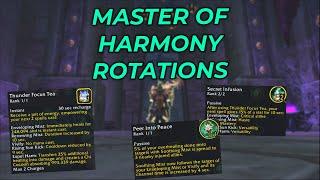 Master of Harmony Mistweaver Rotations & Gameplay!