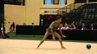 Julia Garbuz - Ball - All-Around Final - 2013 U.S. Rhythmic Championships