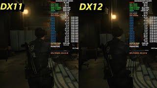 Resident Evil 2 Remake DX11 vs DX12 4K | RTX 2080 Ti | i9 9900K 5.1GHz