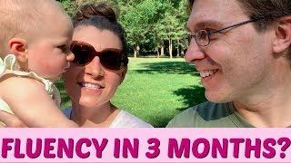 Can you become fluent in 3 months? | Natural Conversation + Vocabulary