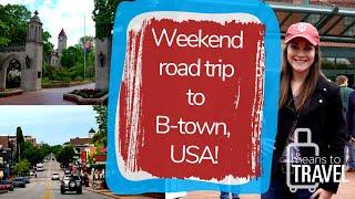 BLOOMINGTON, INDIANA WEEKEND ROAD TRIP FROM CHICAGO  |  TRAVEL VLOG & SCAVENGER HUNT