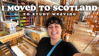 My First Week of School in SCOTLAND 󠁧󠁢󠁳󠁣󠁴󠁿 Textile Design at Heriot-Watt University Vlog