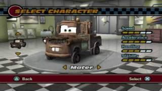 Cars (PS2 Gameplay)