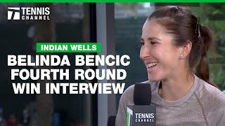 Belinda Bencic Proud of 'Everything' in Match with Coco Gauff | 2025 Indian Wells