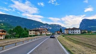 TRENTINO scenic drive  Comano Terme to Lago di Tenno | Italy