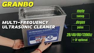 【Clean Like a Pro】Smart Choice for Quiet, Efficient Ultrasonic Cleaner