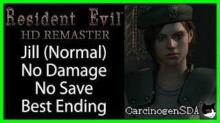 Resident Evil REmake (PC) - Jill, No Damage, No Save, Normal, Best Ending (ADVANCED ROUTE)