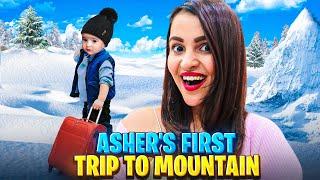 Living in MOUNTAINS for 24 HOURS with ASHER *OMG* (Itni Thand)