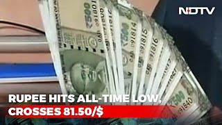 Rupee Hits All-Time Low As Major Currencies Crack Against Dollar